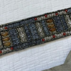 CZ made in India beaded belt